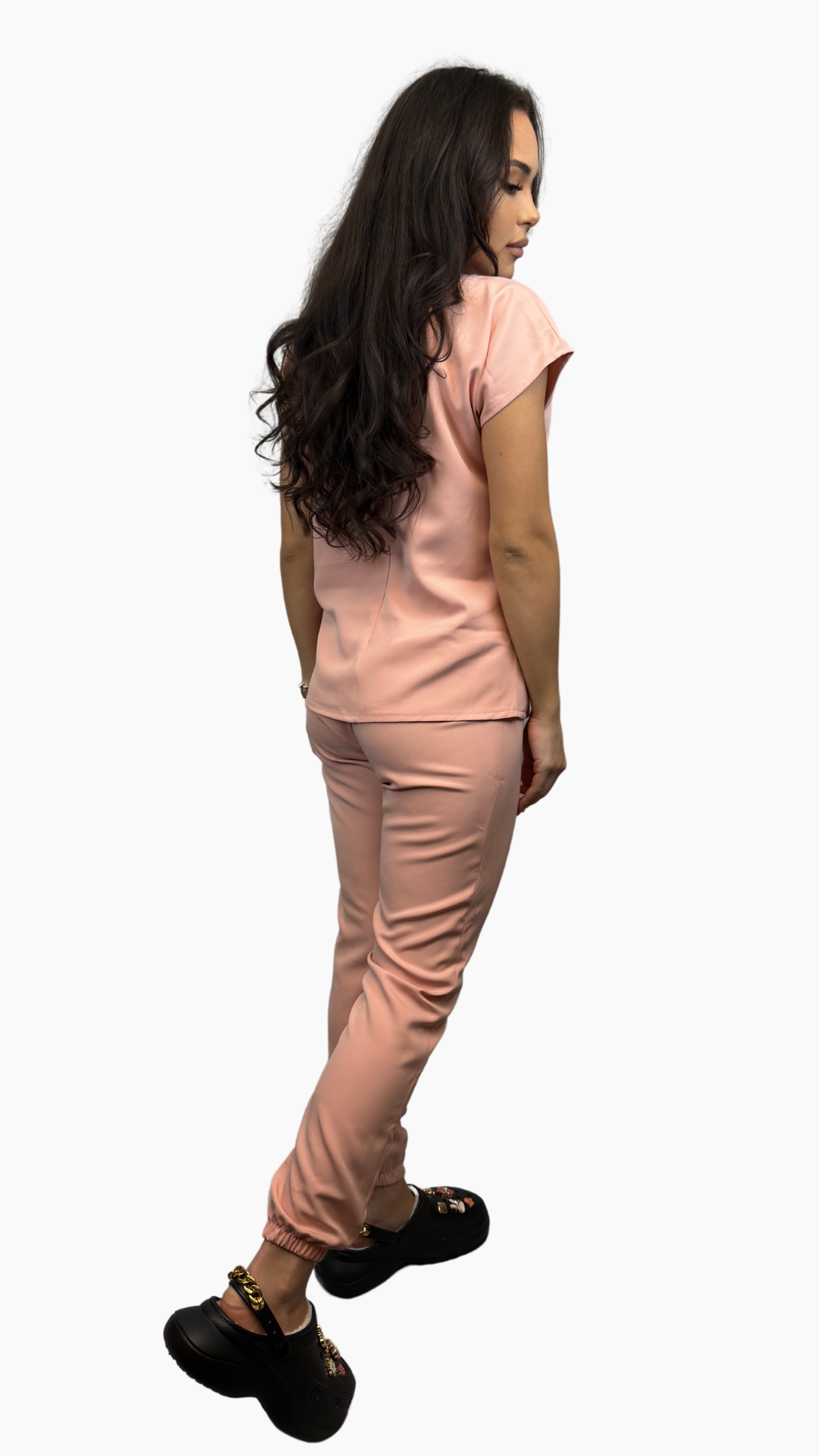 Pantaloni Medicali MedFlow - Peach Blossom